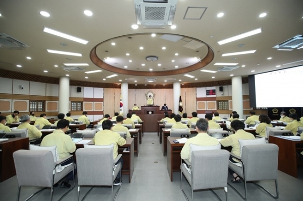 제244회 고양시의회 제1차 정례회.
