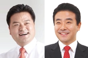 ▲(왼쪽부터) 임종성 의원, 박정 의원