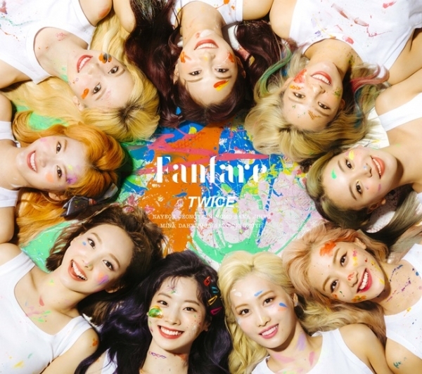 트와이스 일본 싱글 'Fanfare' 커버. JYP엔터테인먼트