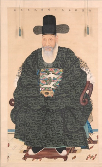 ⑤ 심환지 초상, 보물 제1480호, 조선 18세기 후반