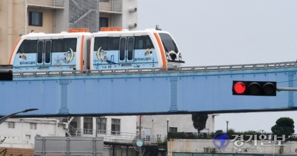 월미바다열차