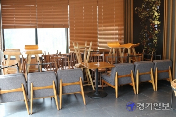정부의 2.5단계 거리두기가 시행된 첫날인 30일 오후 양평군 양평읍 거리의 인적이 한적하다. 장세원기자
