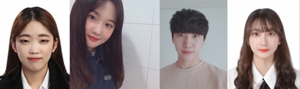 (왼쪽부터) 이현호, 고다은, 박지훈, 심예진