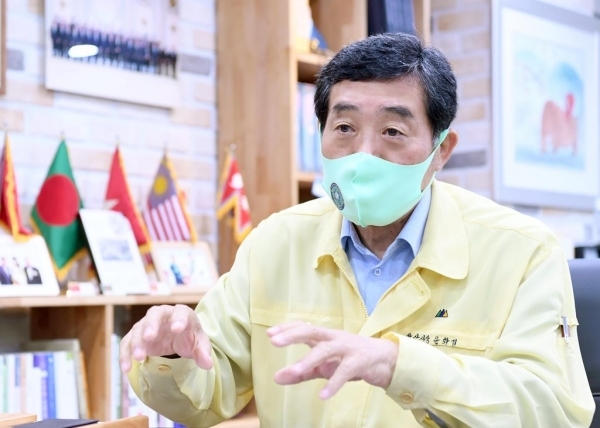 윤화섭 안산시장. 안산시 제공