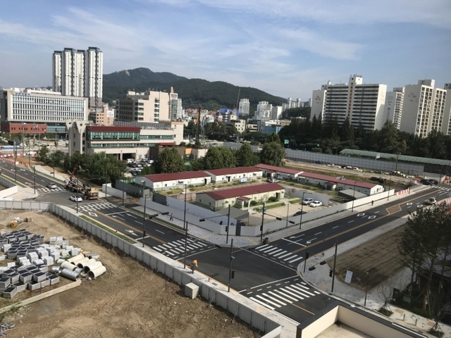 ▲ 의왕고천지구 자족시설 용지 현장(1)