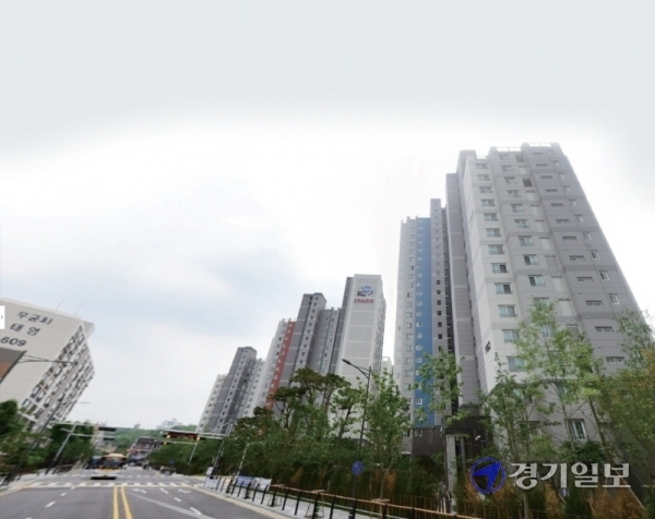안양시 호계동 평촌더샵아이파크 전경. 경기일보DB