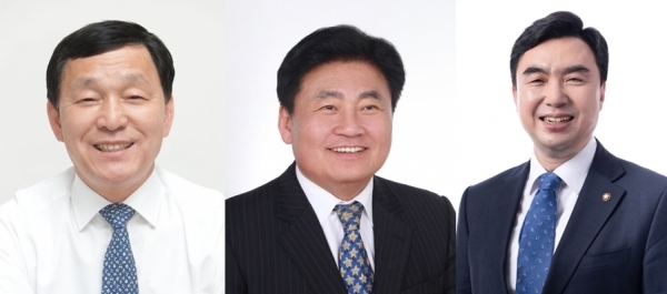 왼쪽부터) 김철민, 소병훈, 윤관석