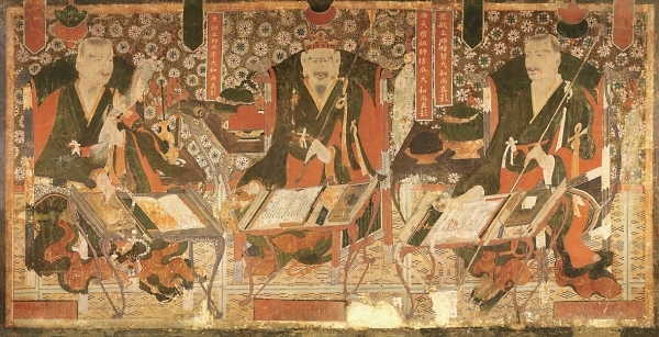 의성 대곡사 ‘지공•나옹•무학 삼화상 진영(1782년)’