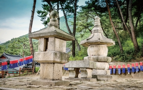 지공선사 부도 및 석등