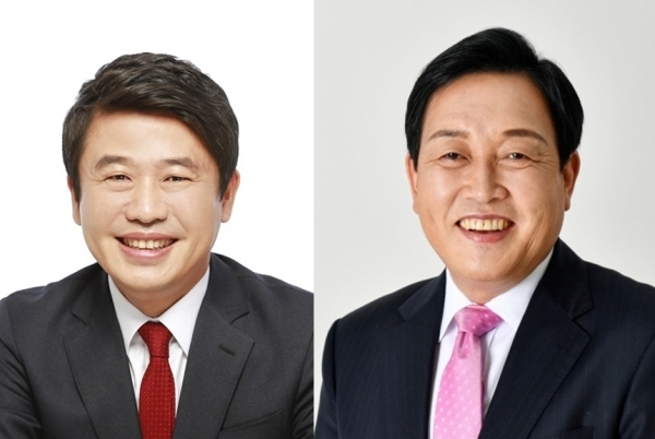 왼쪽부터) 유의동,