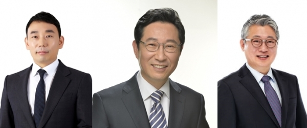 왼쪽부터) 김용민, 김한정, 조응천