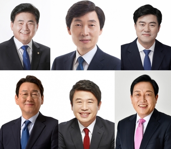 왼쪽부터 시계방향) 소병훈,