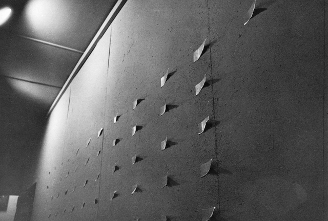 ▲ 홍명섭 作 'de-veloping ; the wall'(1978)