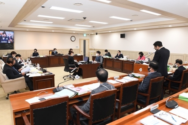 양주시의회가 제324회 정례회 예산특별위원회.