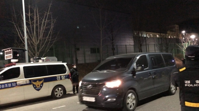 아동 성폭행범 조두순(68) 출소 현장. 김해령 기자