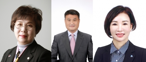 왼쪽부터) 임연옥, 김광수, 양경애