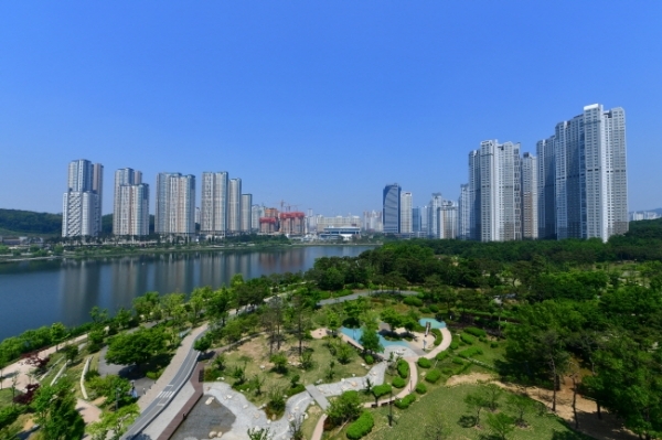 광교호수공원 전경