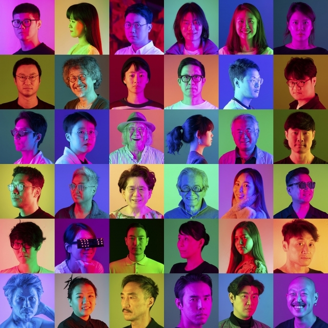 ▲ 정지필, Spectra, variable size, C-print, 2020
