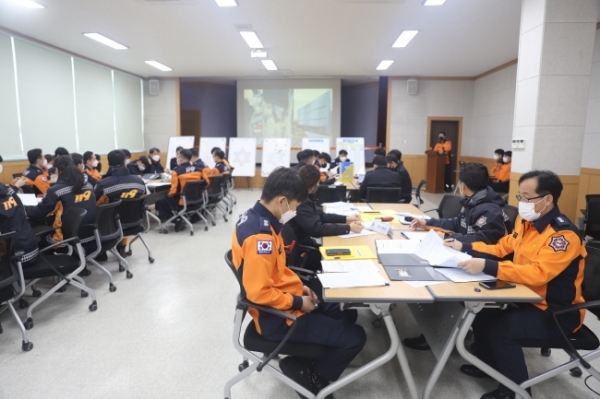 긴급구조통제단 기능숙달 도상훈련