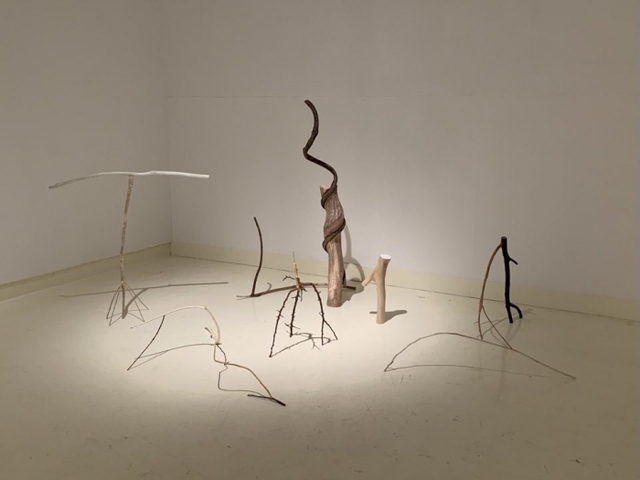 ▲ 선들의 집합_Wood_가변설치_2020