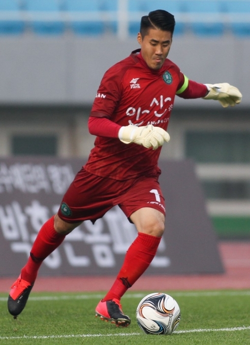 ▲ 안산 GK 이승빈.안산 그리너스 제공 (2)