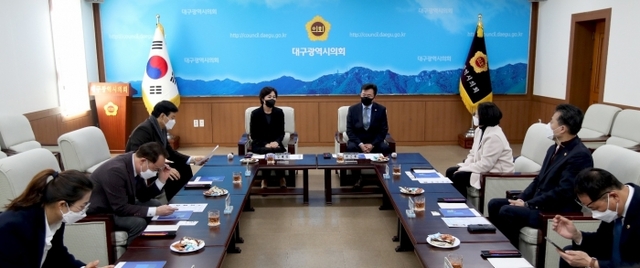 ▲ 도의회 민주당 대구광역시의회 방문jpg