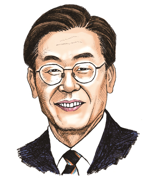 이재명 경기도지사 캐리커처