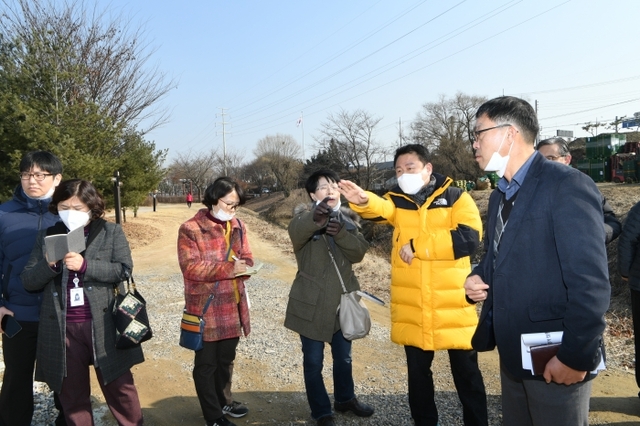 ▲ 200210 정원박람회 관련 현장점검