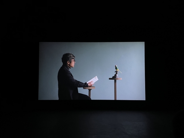 ▲ 박승원 '장황한 대화' 2021, 4K 단채널 비디오, 컬러, 유성