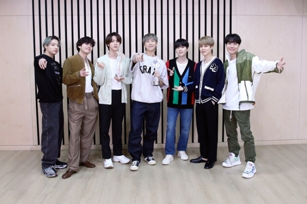 그룹 방탄소년단. 빅히트엔터테인먼트