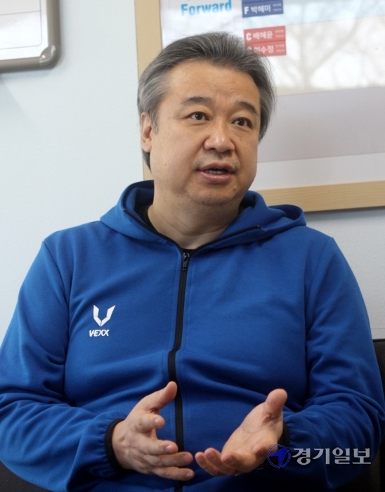 용인 삼성생명 임근배 감독.김경수기자