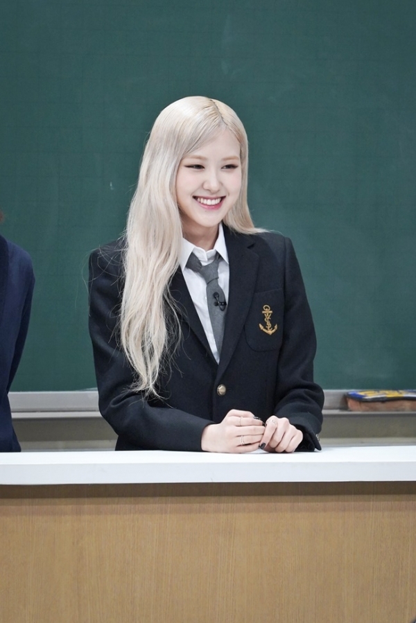 '아는형님'에 출연한 블랙핑크 로제. JTBC