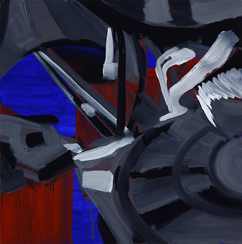 ▲ 기계 The Mechanic 50×50cm, 2017