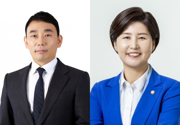 ▲ (왼쪽부터) 김용민 의원(남양주병), 백혜련 의원(수원을)