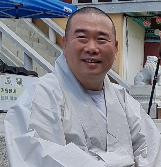 ▲ 성행 청계사주지스님