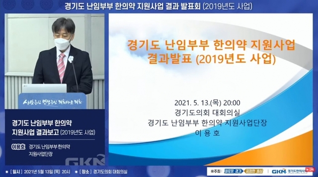 ▲ 경기도난임부부한의약지원사업