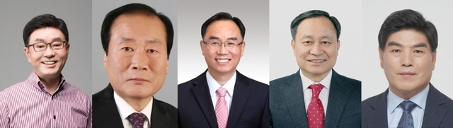 김녕길, 권이중, 김동성, 박창원, 장인수