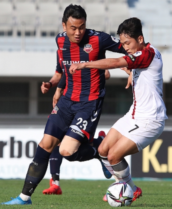 ▲ 수원FC 박지수. 한국프로축구연맹 제공