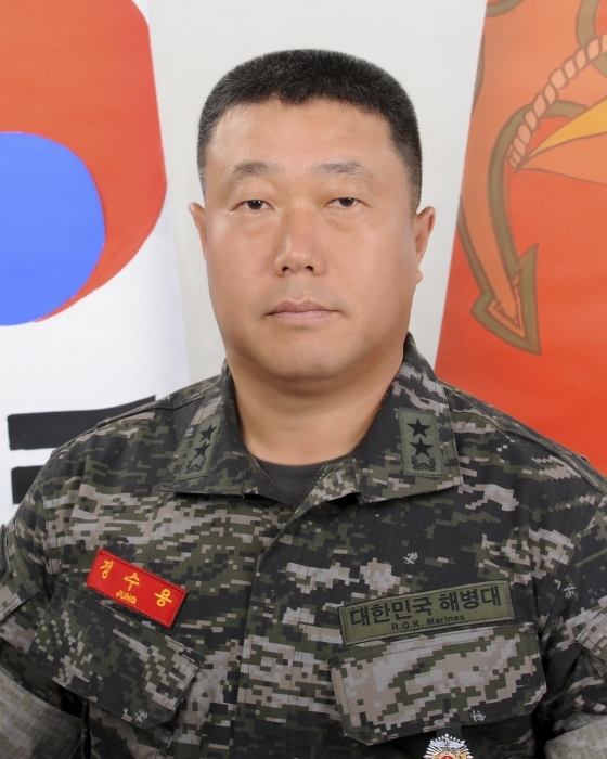▲ 제26대 사단장 소장 정수용