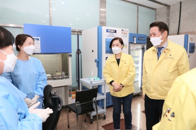 보건소 직원 격려