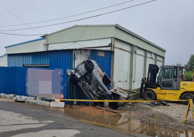 죽백동 삼거리 사고