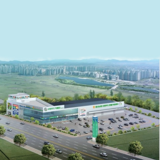 로컬푸드판매거점센터 조감도