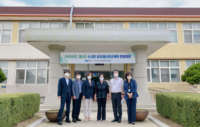 210715 정윤경 의원, 안성 (가칭)신나는학교 신설 예정지 방문 실시 (2)