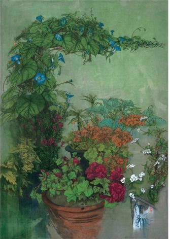 박경희 作 '엄마의 정원'
