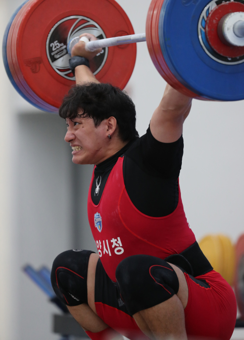 역도 진윤성.경기일보 DB
