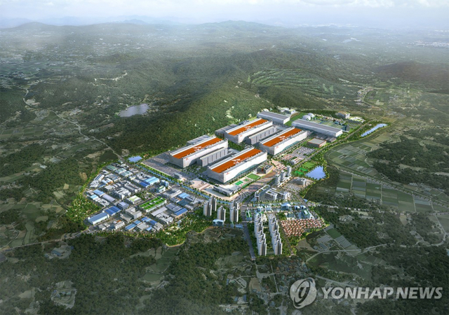 용인 반도체클러스터 조감도. 용인시 제공
