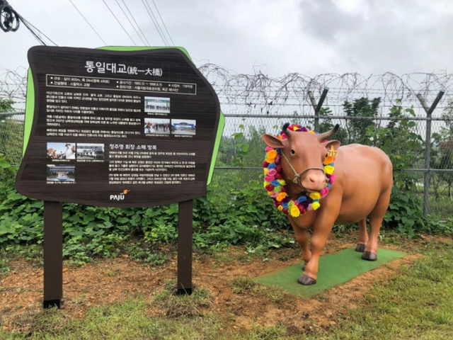 4. 통일대교 황소.