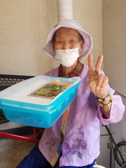 구리시, ‘새싹 재배기’로 소외 계층 희망 전달