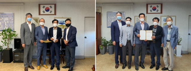 김포통진애향회에 이어지는 성금 기탁/