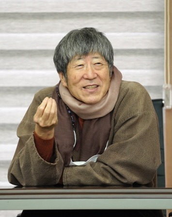 임진택 경기아트센터 신임 이사장의 취임 기자간담회가 열린 지난 26일 임 이사장이 발언하고 있다. 경기아트센터 제공